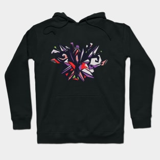 Abstract butterfly modern Hoodie